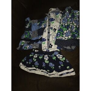 Gymboree spring prep lot of 3 tops and skirt size 12 18 months